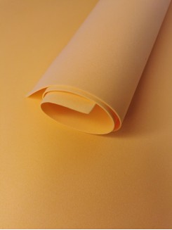 Фоамиран Китай 1мм., 49*49см. (оранжевый №06)